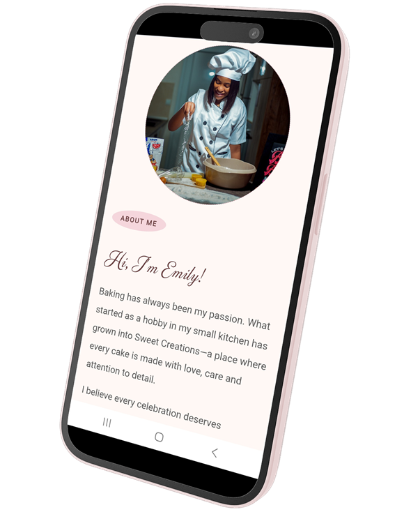 Mobile friendly website