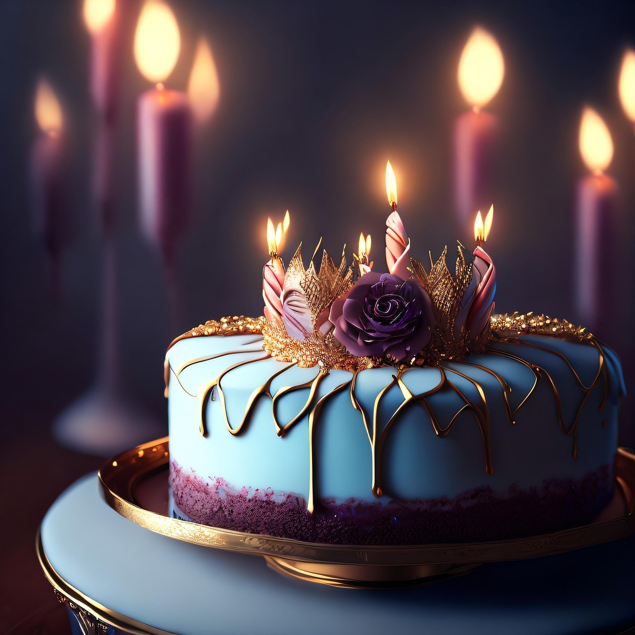 Elegant Vanilla Cake