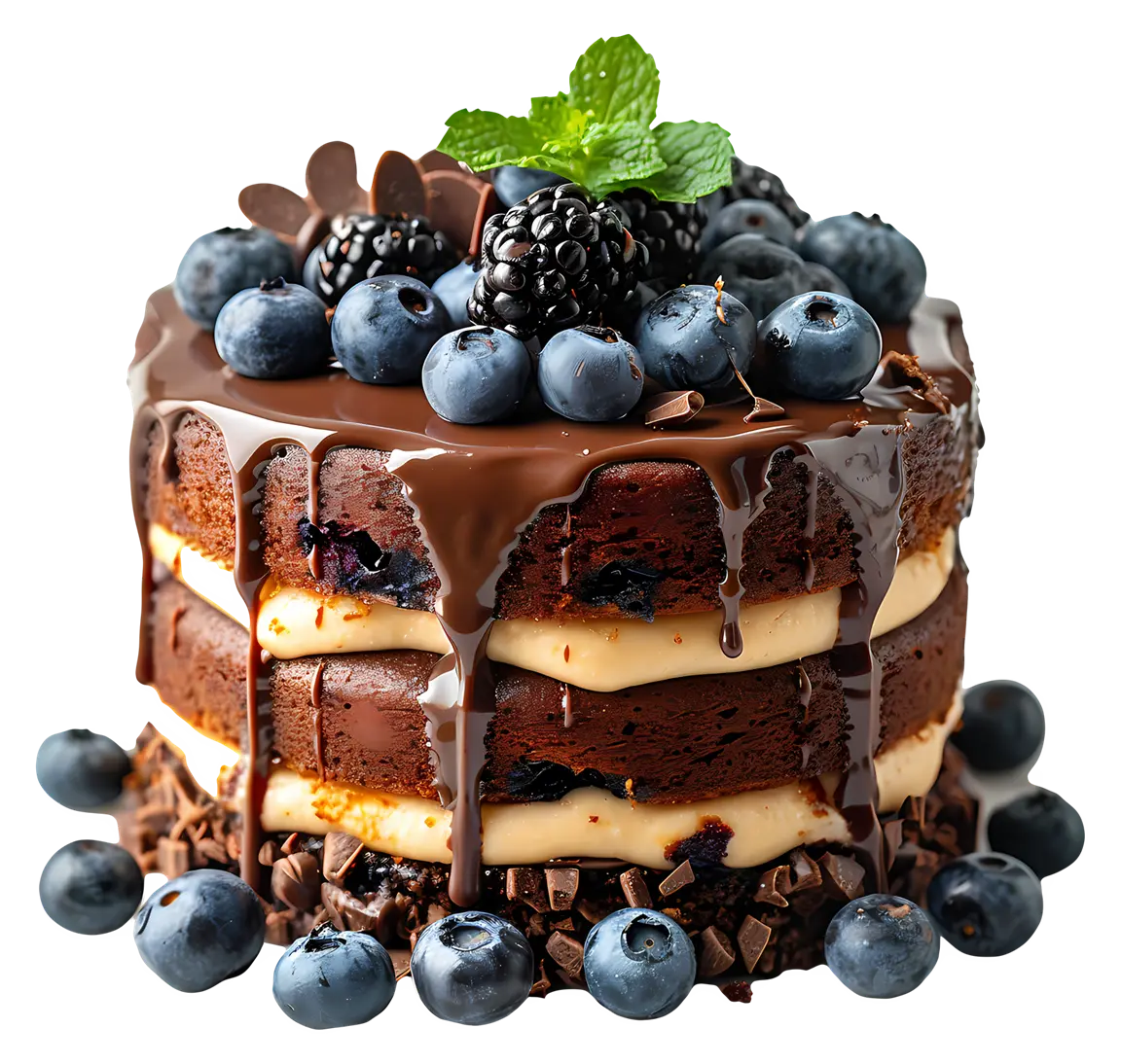 Beautiful handmade celebration cake